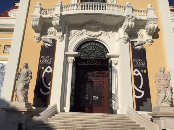 Entrance of the event “Peixe em Lisboa”