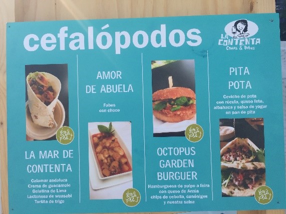 Menu at Vigo Seafest