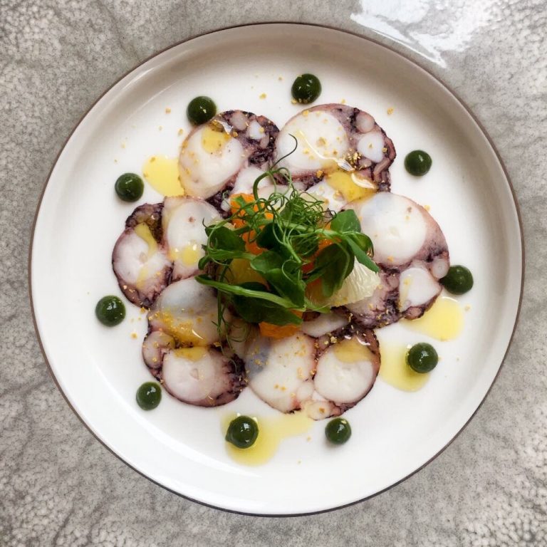Octopus Carpaccio